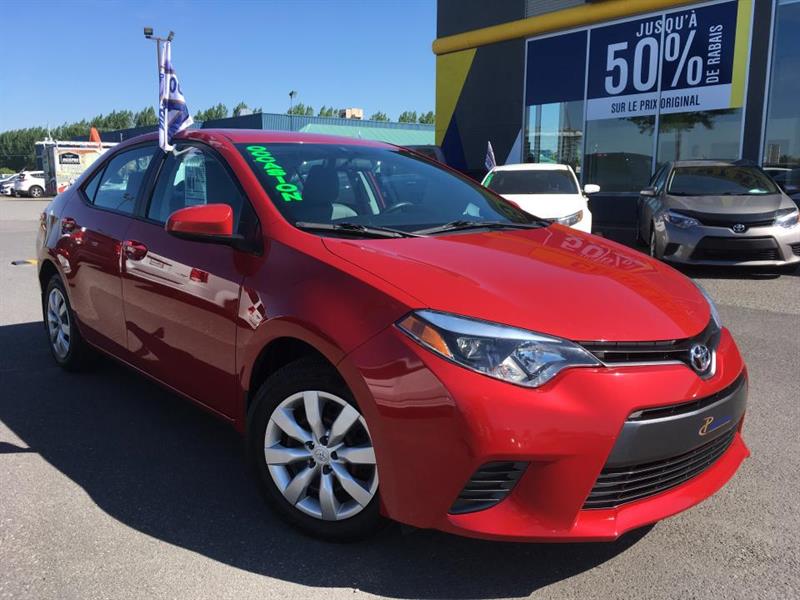 Toyota Corolla LE GROUPES ELECTRIQUES